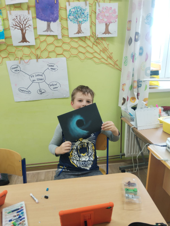 Mobilní planetárium ve výtvarné výchově 