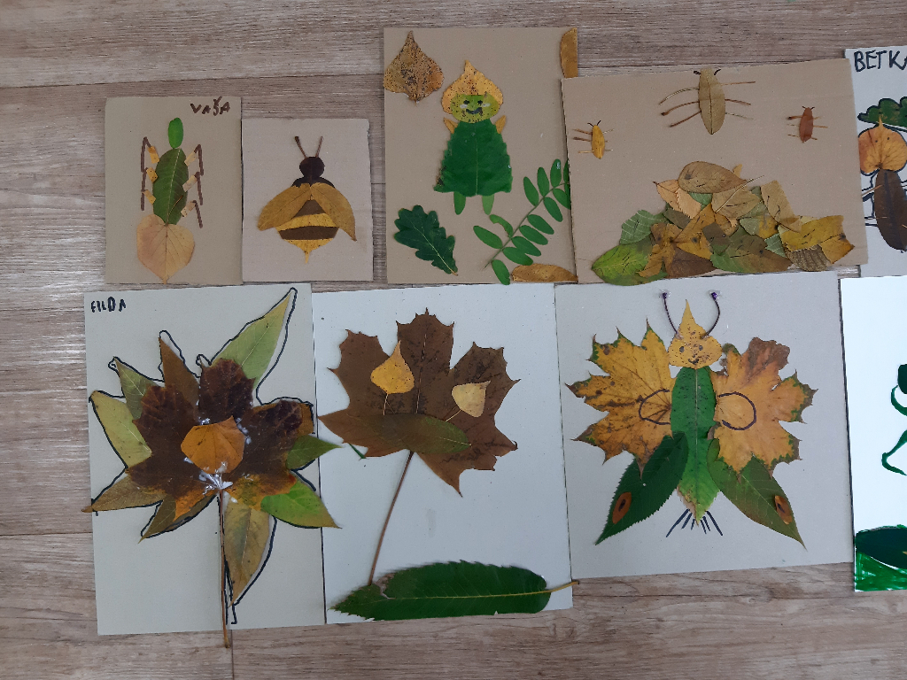 Podzimní tvoření ve VV