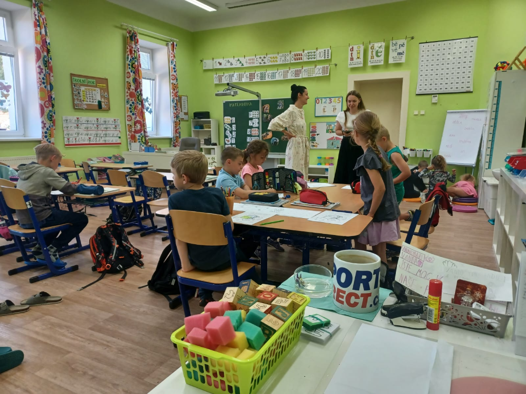 Předškoláci ve škole
