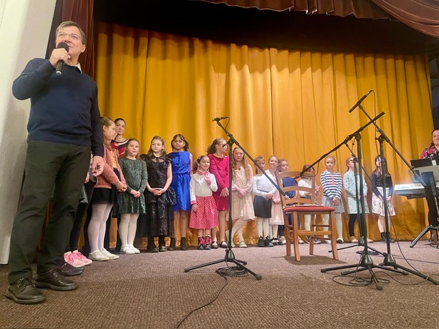 Společné setkání a posezení s důchodci