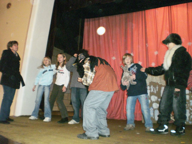 Vánoční vystoupení 2009-generálka